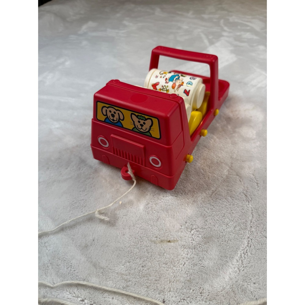VTG Johnson and Johnson‎ Rhythm Rollers, Pull Toy Truck
